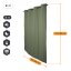 VB2GO deNoise PRO (zweilagig) 2850 - schallschutz vorhang (akustik vorhang) 2850g /m2, 40mm Ösen, Blackout, thermovorhang - Breite der Vorhänge: 130cm, Länge der Vorhänge: 325cm