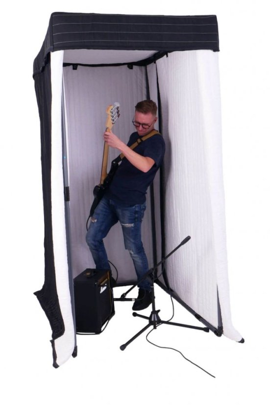 VB electric guitar person