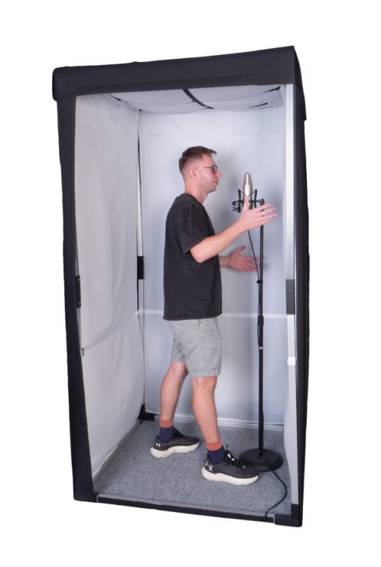Aura 100 - Cabine acoustique d'isolation phonique (100x100x200cm)