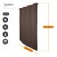 VB2GO deNoise PRO (doble capa) 2850 - Cortina insonorizada (cortina acústica) 2850g/m2, ojales 40mm, blackout, cortina térmica - Anchura de las cortinas: 70cm, Longitud de las cortinas: 315cm