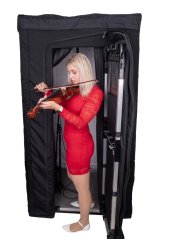 SPB33D, 100x100x200cm, Doppelwand mobile Schalldämmung Gesangskabine