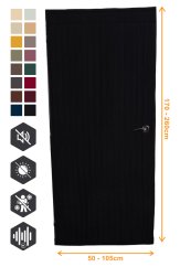 LiteSilence (Velcro) - insonorización para puerta (doble capa) - Panel de insonorización para colocar en la puerta
