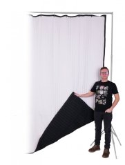 sound blanket VB76G white side person 001