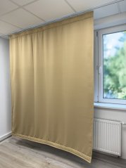 VB2GO deNoise PRO 1550 - Akustický závěs (Protihlukový závěs) 1550g/m2, zatemňovací a termoizolační závěs