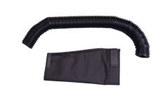 Schalldämpfer mit Rohr für Lüfter