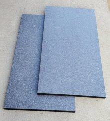 Tapis de sol anti-vibration (paquet de 2 pièces, chacune 52x104x2,5cm)