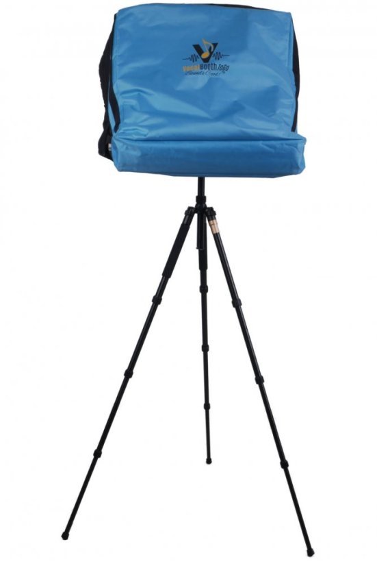 VOMO - petite cabine acoustique portable - pour voix off, ADR, chant, discours, etc.