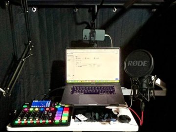 Studio pro vysílání podcastu - reference - The Euro Legions Podcast?