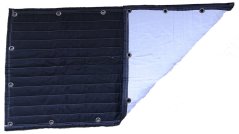 Ceiling Acoustic Blanket CBT-WBS (single layer) 60x120cm White/Black
