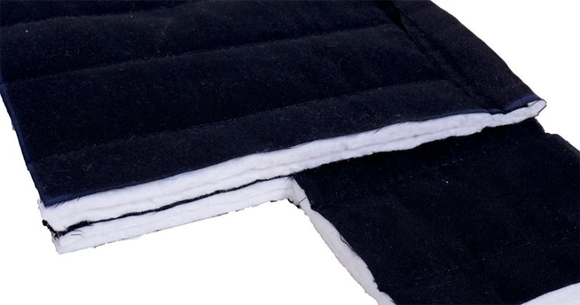 LiteSilence (suchý zip) – Odhlučnění dveří – Odhlučňovací panel, který umístíte na dveře