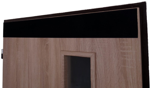 NovaSilence MLV (TOUTES portes) - Insonorisation porte (MLV + couche acoustique) - Panneau d'insonorisation à suspendre à la porte