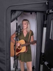 SPB33S, 100x100x200cm, mobile, schalldichte Gesangskabine mit Einzelwand