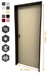 FrontSilence MLV (všechny dveře) - Odhlučnění dveří (MLV + akustická vrstva) – Protihlukový panel, který umístíte na dveře