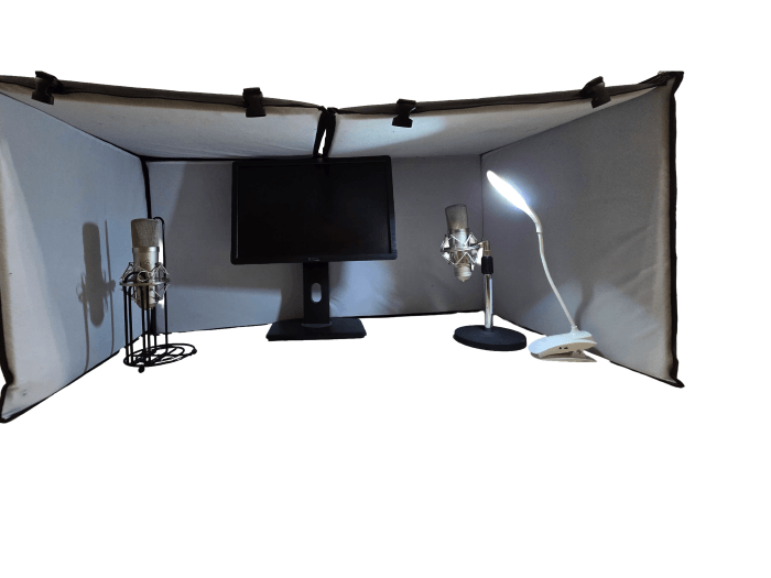 FAV-20  -  Přenosná akustická kabina pro Voice over, zpěv