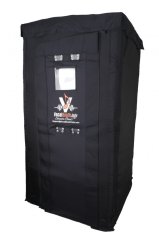 SPB33D, 100x100x200cm, Doppelwand mobile Schalldämmung Gesangskabine