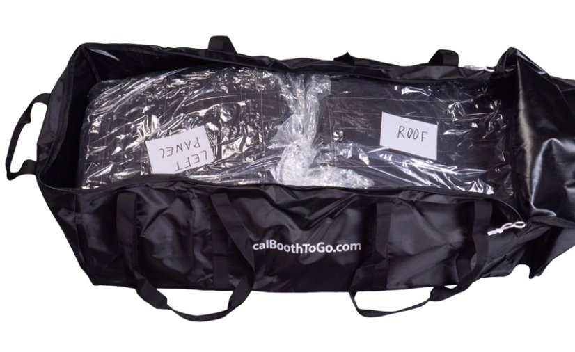 Universal bag for acoustic blankets, curtains, and AVB, EF panels