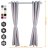 VB2GO deNoise PRO (double-layer) 2850 - Soundproof curtain (acoustic curtain) 2850g /m2, 40mm grommets, blackout, thermal curtain