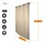 VB2GO deNoise PRO (zweilagig) 2850 - schallschutz vorhang (akustik vorhang) 2850g /m2, 40mm Ösen, Blackout, thermovorhang - Breite der Vorhänge: 130cm, Länge der Vorhänge: 325cm