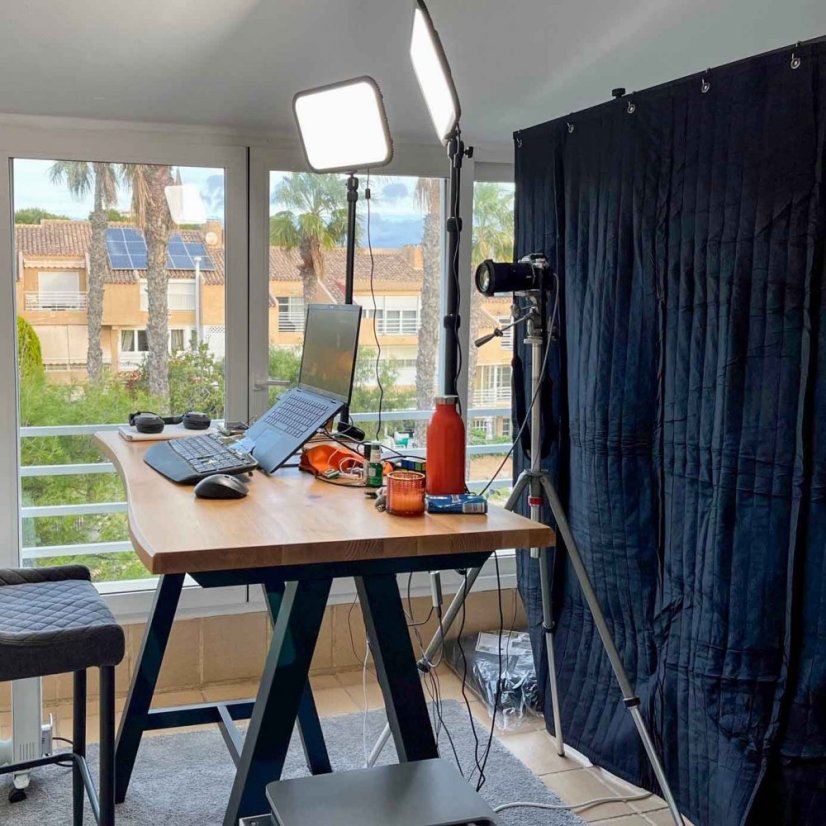 VB2GO acoustic blanket FlexStand+vb71G video studio