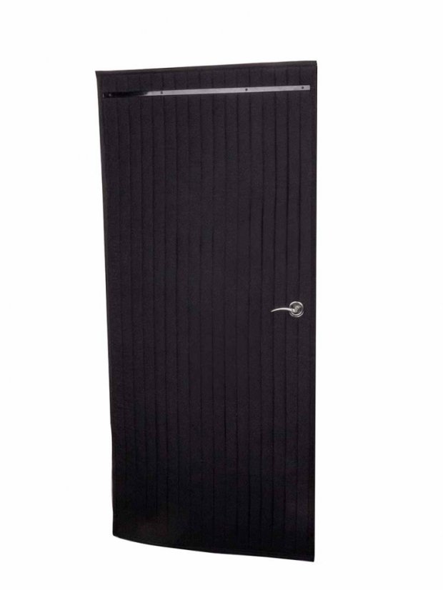 NovaSilence MLV (ALL doors) - Sound insulation for door (MLV + acoustic layer) - Soundproofing panel that you can hang on the door - Door Type & Thickness: Velcro 10cm for any door type