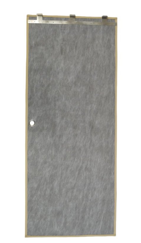 NovaSilence MLV (ALL doors) - Sound insulation for door (MLV + acoustic layer) - Soundproofing panel that you can hang on the door - Door Type & Thickness: Velcro 10cm for any door type