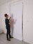 DNC W design with door and person