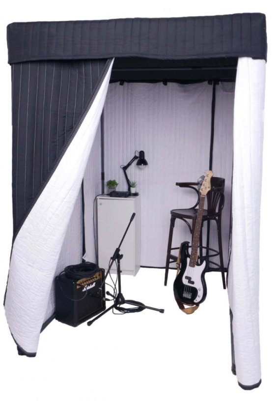 vocal booth electric guitar combo chair 01