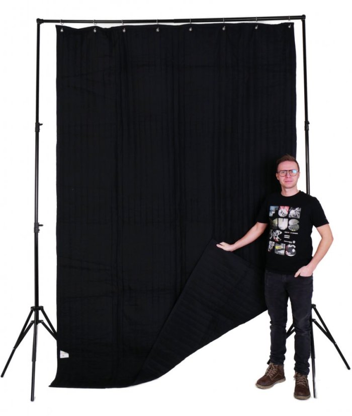 sound blanket VB77G black side person