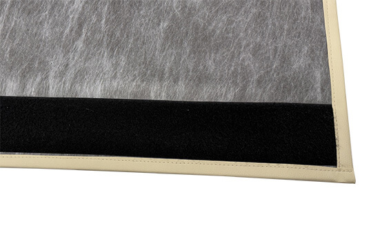 FrontSilence Velcro reinforcement detail